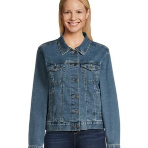 Classic Blue Denim Jacket - Women's XXL